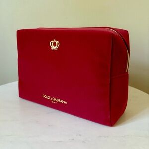 Dolce & Gabbana Men's Red Toiletry Bag